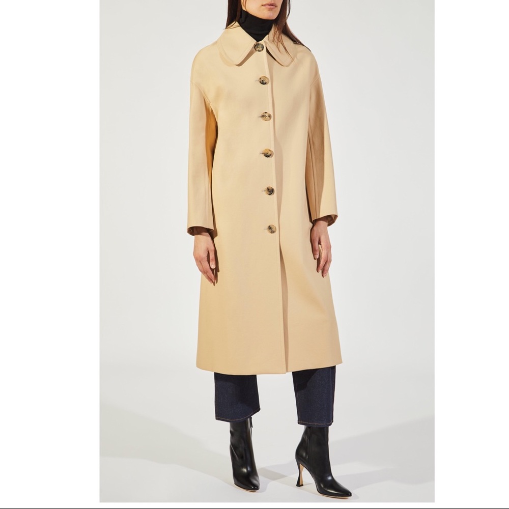 NWOT Khaite Khaki coat